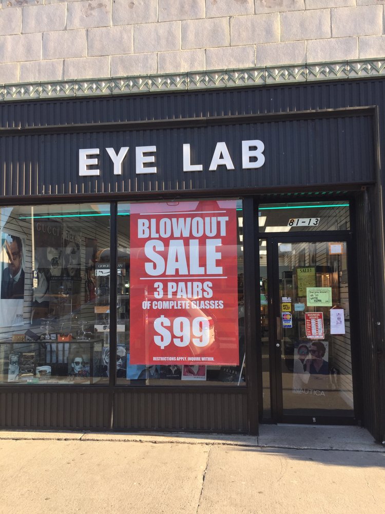 Eye Lab Optician P.C. Eyewear & Opticians 8113 Lefferts Blvd, Kew