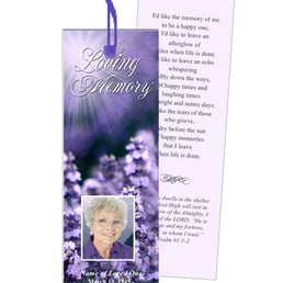 Photos For The Funeral Program Site Yelp Photo Of The Funeral Program Site Mckinney Tx United States Bookmarks Laminated
