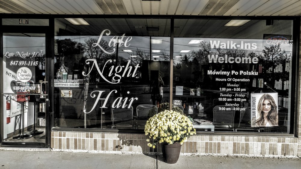 Late Night Hair Hair Salons 407 N Roselle Rd, Roselle, IL Phone