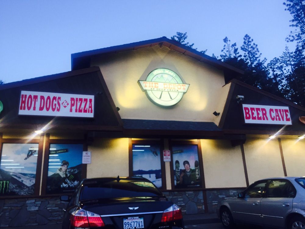 The Depot Pizza 32765 Highway 18, Running Springs, CA Restaurant