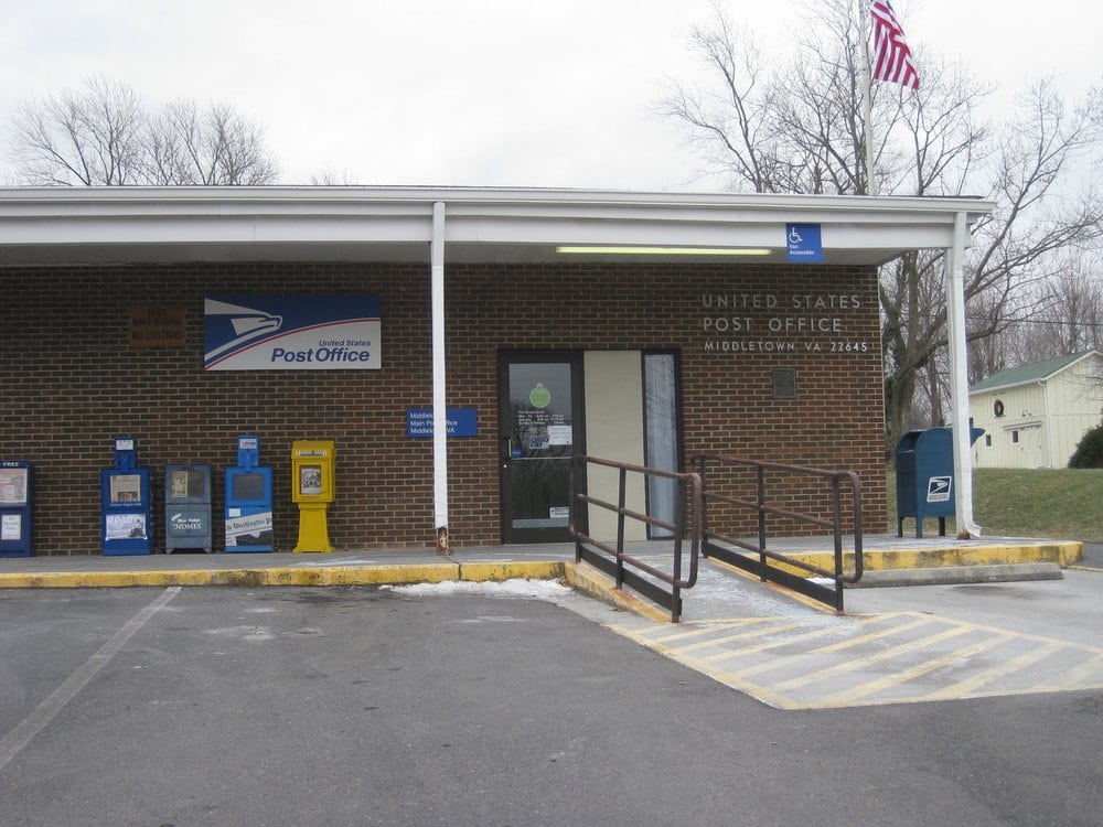 US Post Office Post Offices 7922 Main St, Middletown, VA Phone