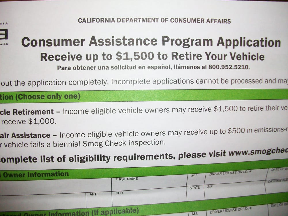 Vehicle Retirement Program >> Gotta Do A Paper App Yelp Vehicle Retirement Program >> Gotta Do A Paper App Yelp