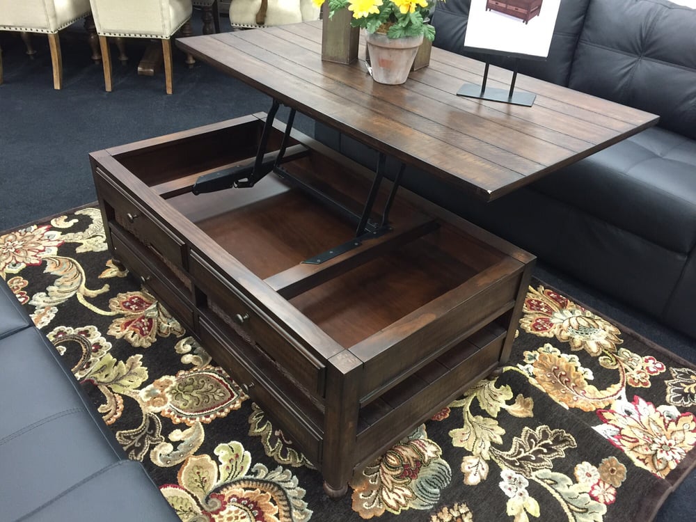 Love This New Coffee Table Storage And It Swings Up Yelp Photo Of Mor Furniture For Less Mesa Az United States Love This