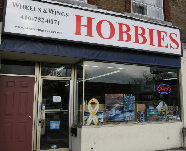 Wheels & Wings Hobbies Hobby Shops 1880 Danforth Avenue, The