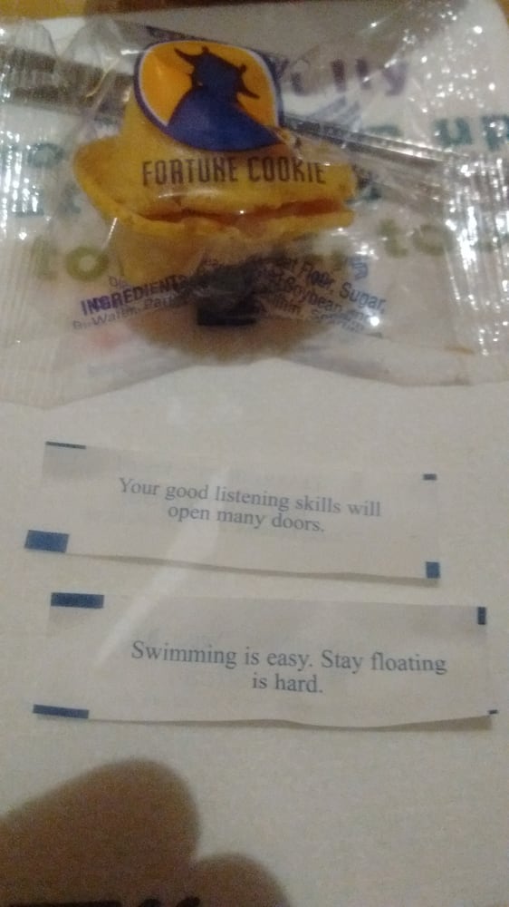 Assembly line buffet coupons