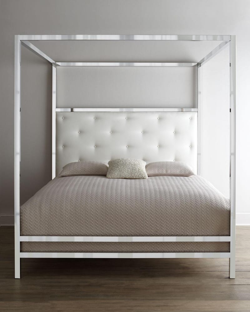 Cowbridge Furniture Bernhardt Leather Headboard Polished Chrome Photo Of Cowbridge Furniture Charlotte Nc United States Bernhardt Leather