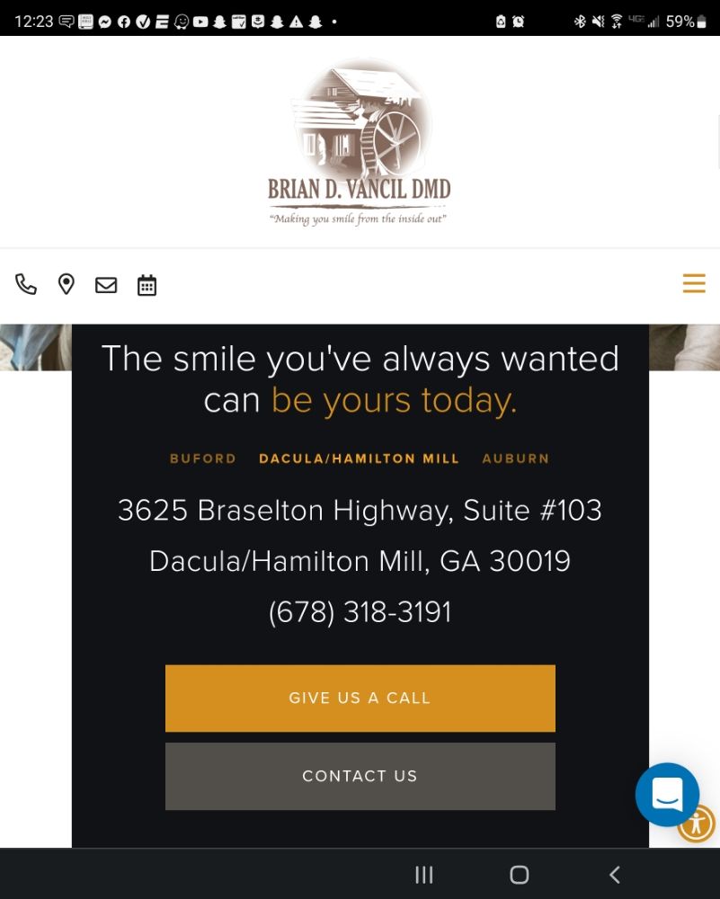 image of business Brian D Vancil, DMD