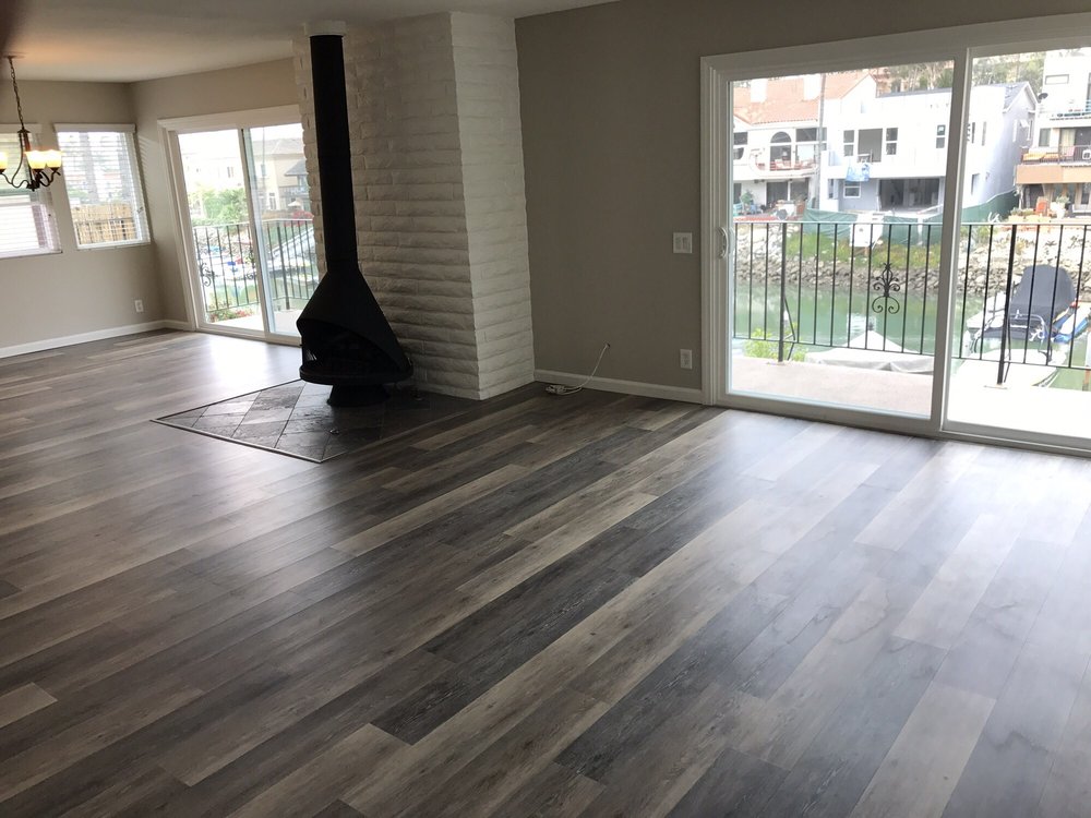 Coretec Blackstone Oak Luxury Vinyl Planks Yelp Photo Of Floor Design Center Encinitas Ca United States Coretec
