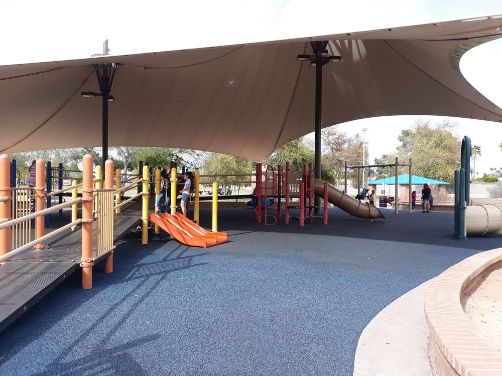 The Cloud Splash Pad At Kiwanis Park