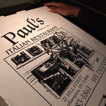 Paul S Italian Restaurant Southampton Menu Paul S Italian Restaurant Southampton Menu