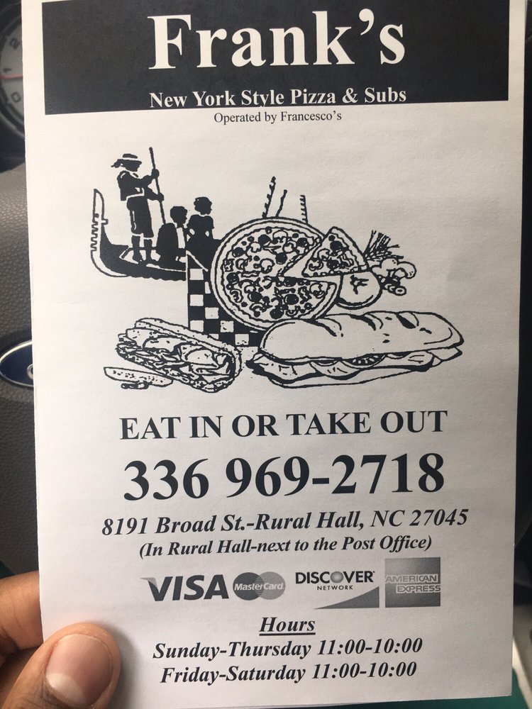 Frank’s Restaurant 16 Photos & 15 Reviews Pizza 8191 Broad St