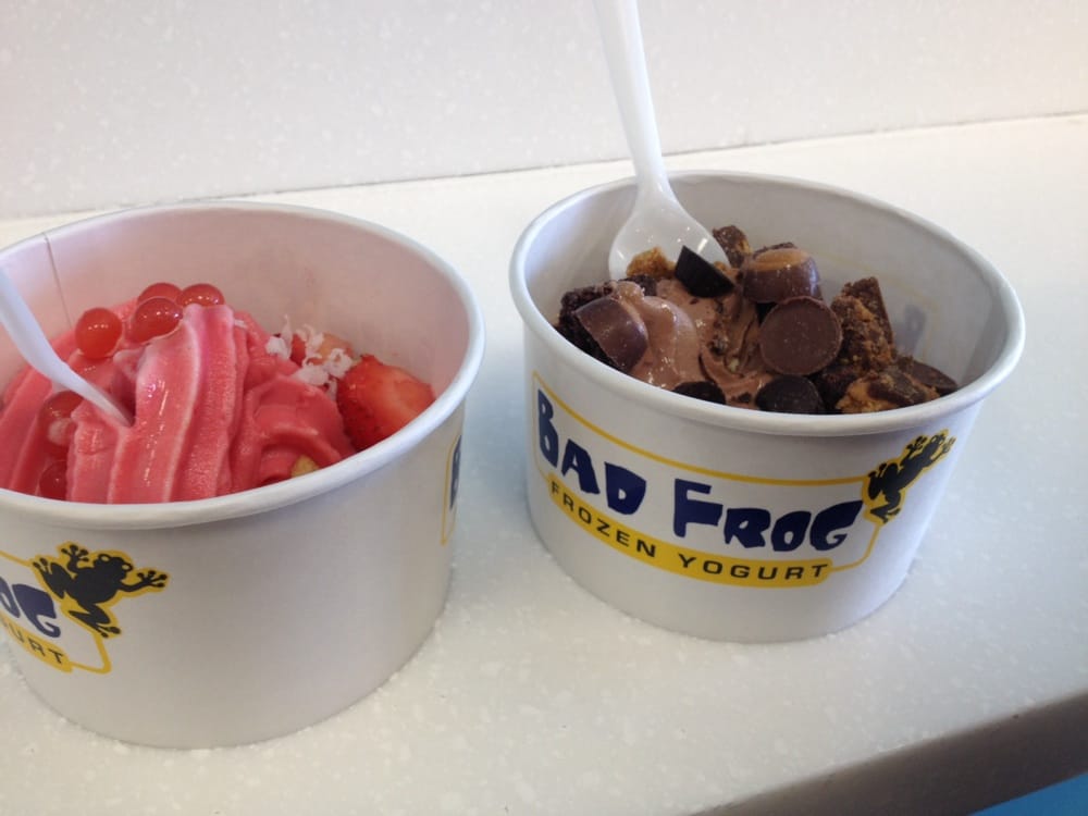 Bad Frog Frozen Yogurt CLOSED 10 Photos & 19 Reviews Ice Cream