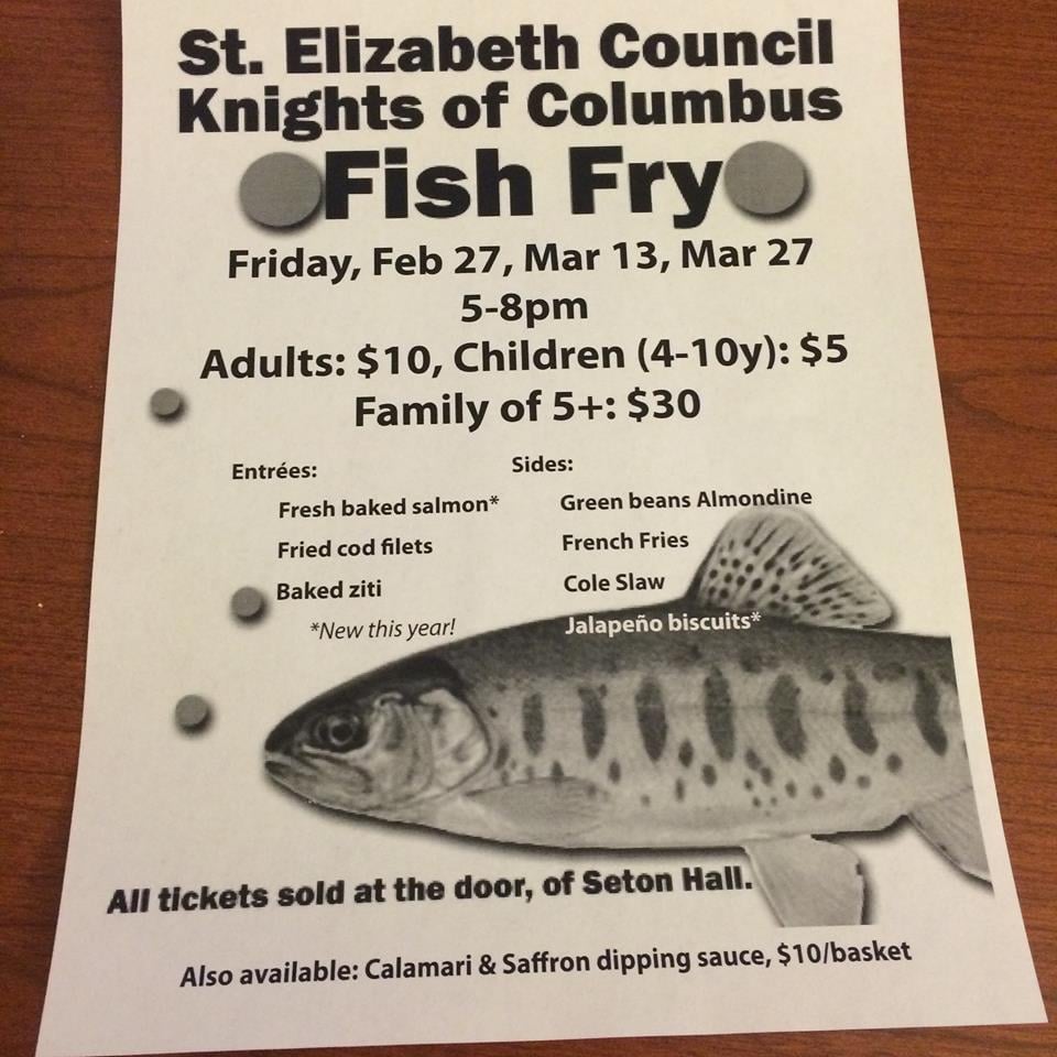 St. Elizabeth Fish Fry Fish & Chips 2 E 75th St, Waldo, Kansas City