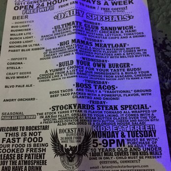 Rockstar Burgers Kansas City Mo Rockstar Burgers Kansas City Mo