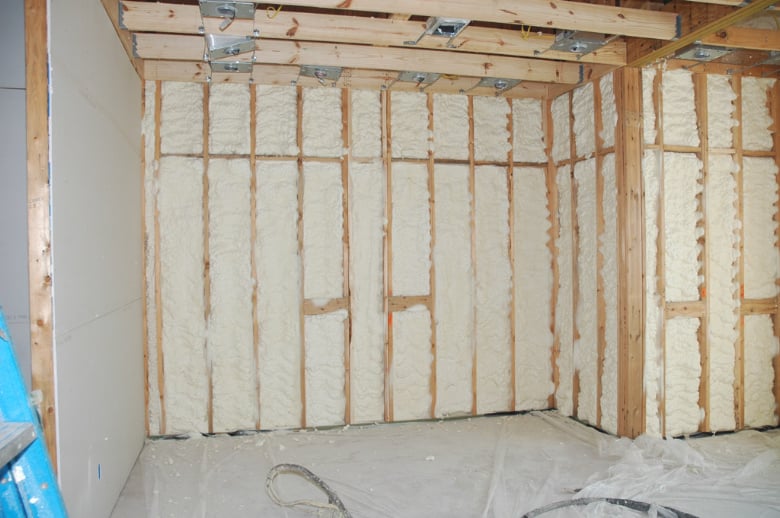 Open Cell Spray Foam Added To Inner Walls Allow Sound Proofing Photo Of Ultimate Radiant Barrier Insulation Houston Tx United States Open