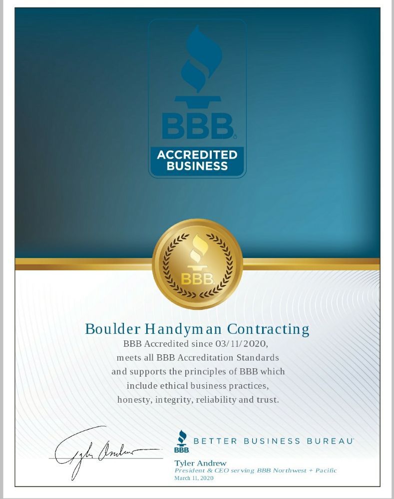 image of business Boulder Handyman Contracting