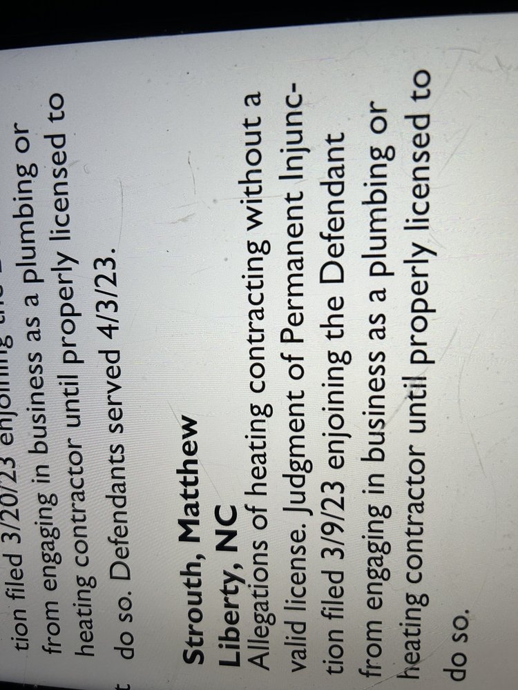 Strouth & Sons Heating and Air Conditioning