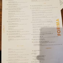photos for forma restaurant cheese bar menu yelp forma restaurant menu