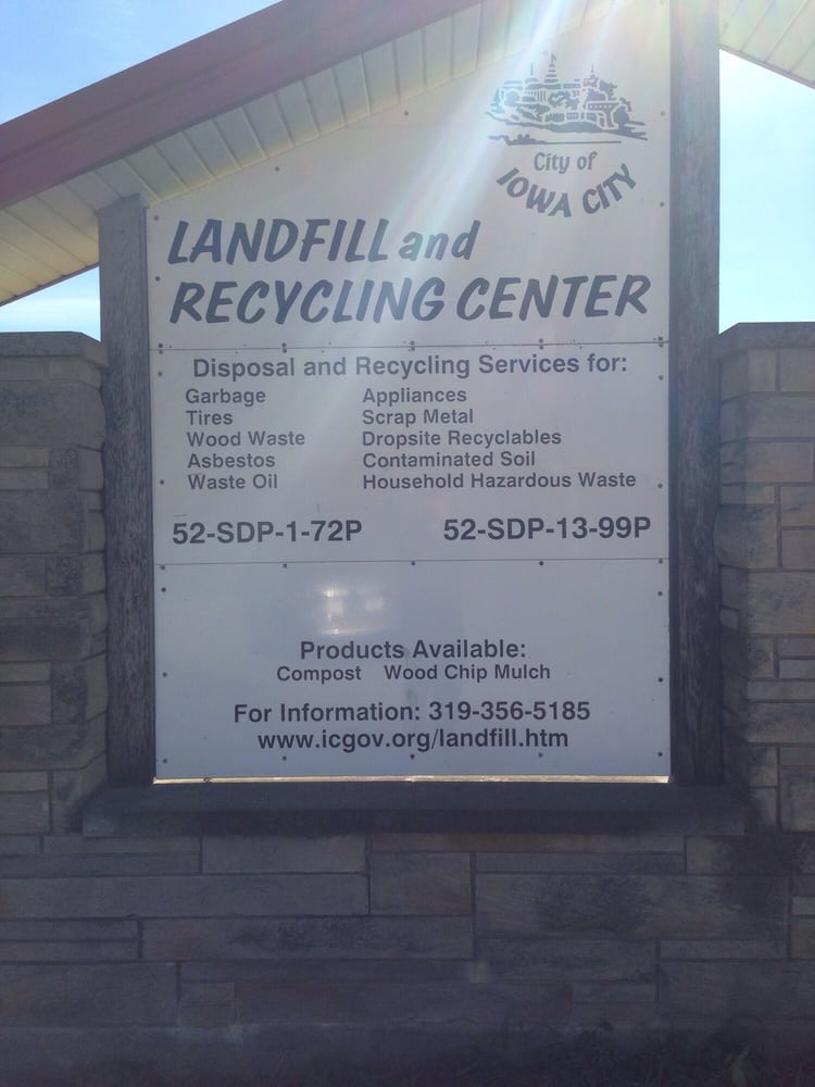 Iowa City Landfill & Recycling Center Junk Removal & Hauling 3900