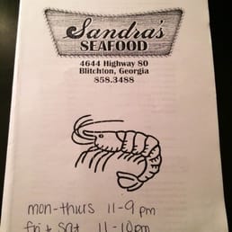 Sandra S Seafood Restaurant Ellabell Ga Sandra S Seafood Restaurant Ellabell Ga