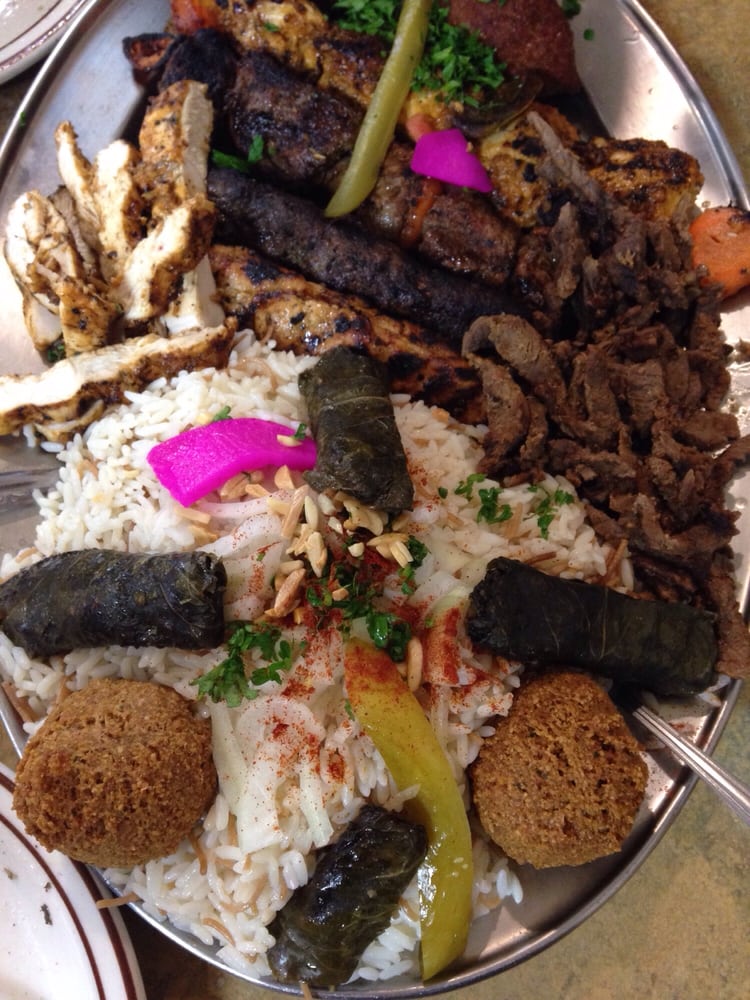 Kabob house platter (huge) Yelp