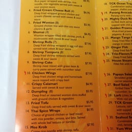 California Thai Kitchen Anaheim Menu California Thai Kitchen Anaheim Menu