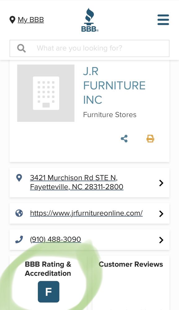 J R Furniture