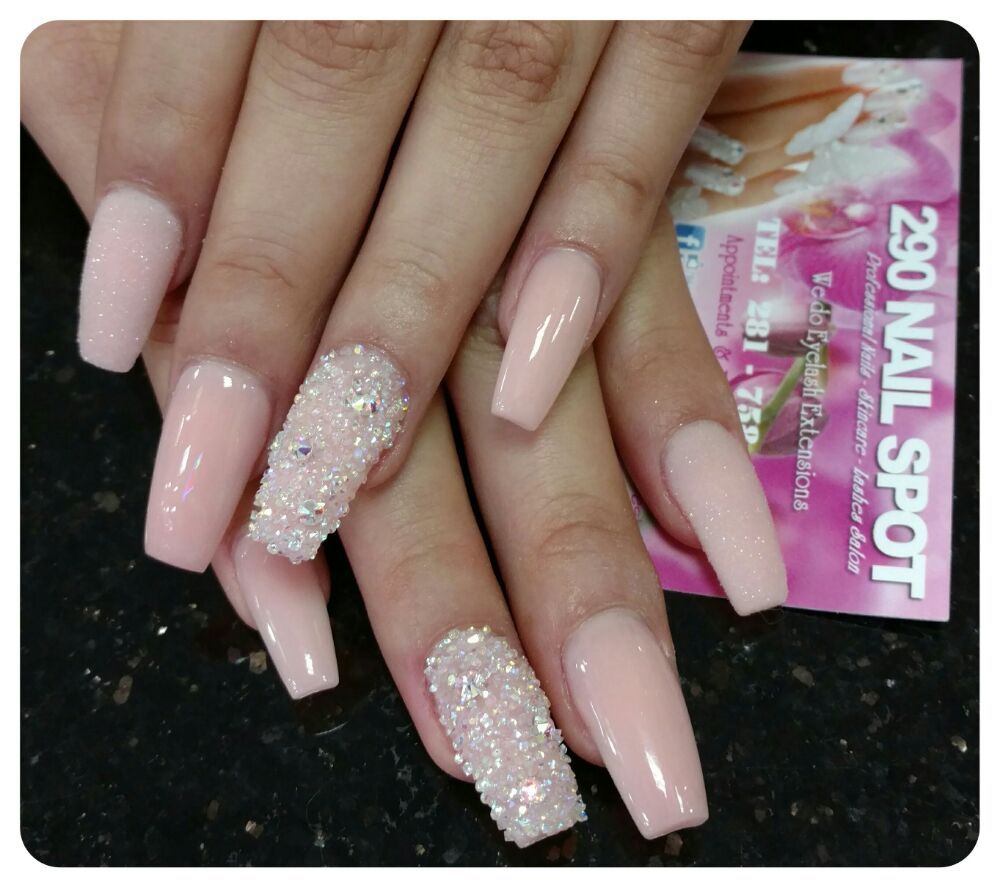 Sugar And Crystal Pixie Coating Nails Yelp Photo Of 290 Nail Spot Cypress Tx United States Sugar And Crystal