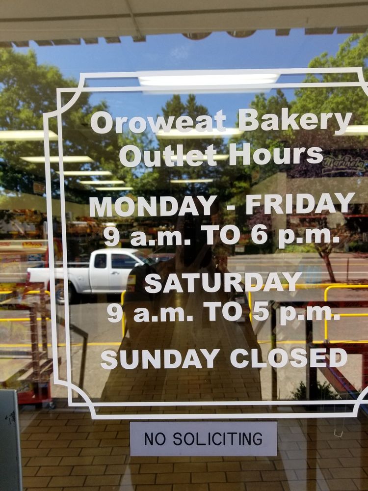 Bimbo Bakery Outlet Store Bakeries 10750 SW 5th St, Southwest