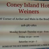 Coney Island Tulsa Ok Hours Coney Island Tulsa Ok Hours