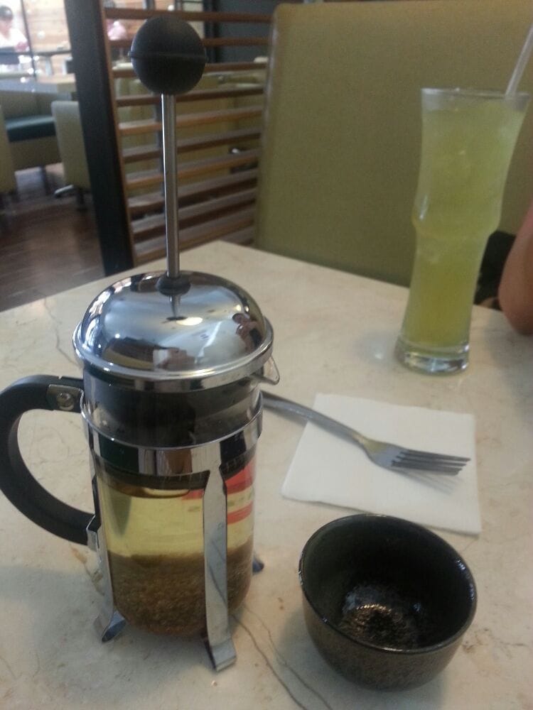 Hot and iced green tea Yelp