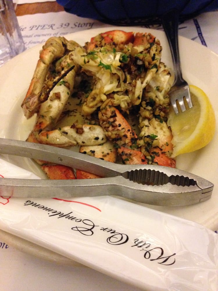 DAT 2014 appetizer garlic roasted 1/2 Dungeness Crab (normally 15.95) Yelp