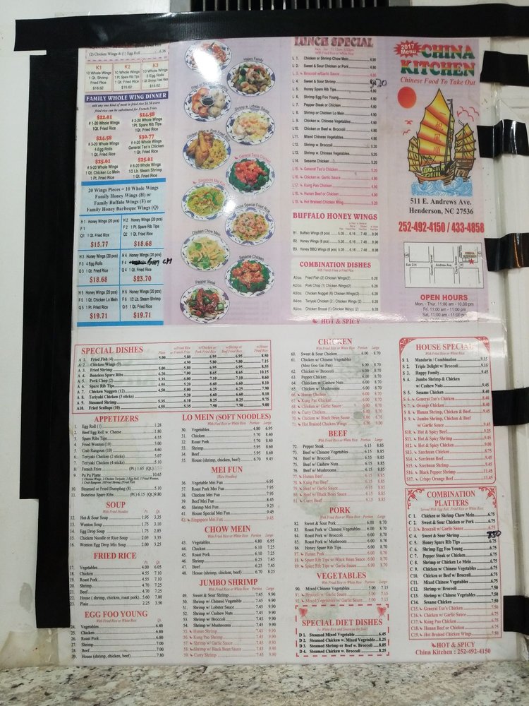 China Kitchen Restaurant Take Out