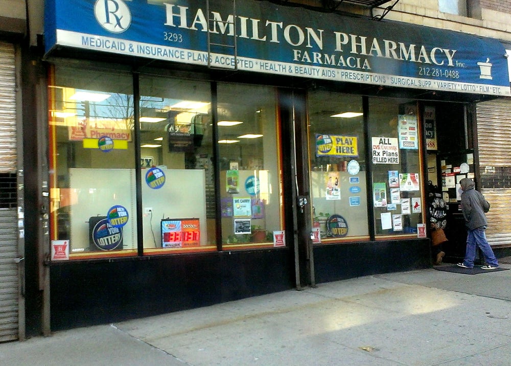 Hamilton Pharmacy Drugstores 3293 Broadway, Harlem, New York, NY