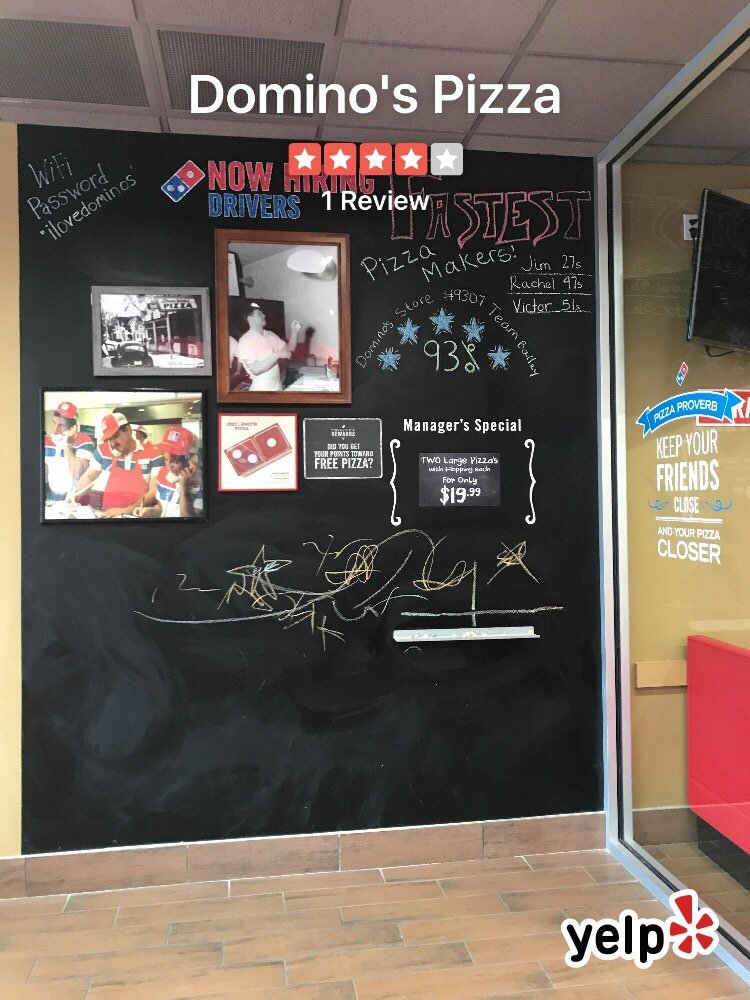 Domino’s Pizza Chicken Wings 7849 Tramway Blvd NE, Eastside