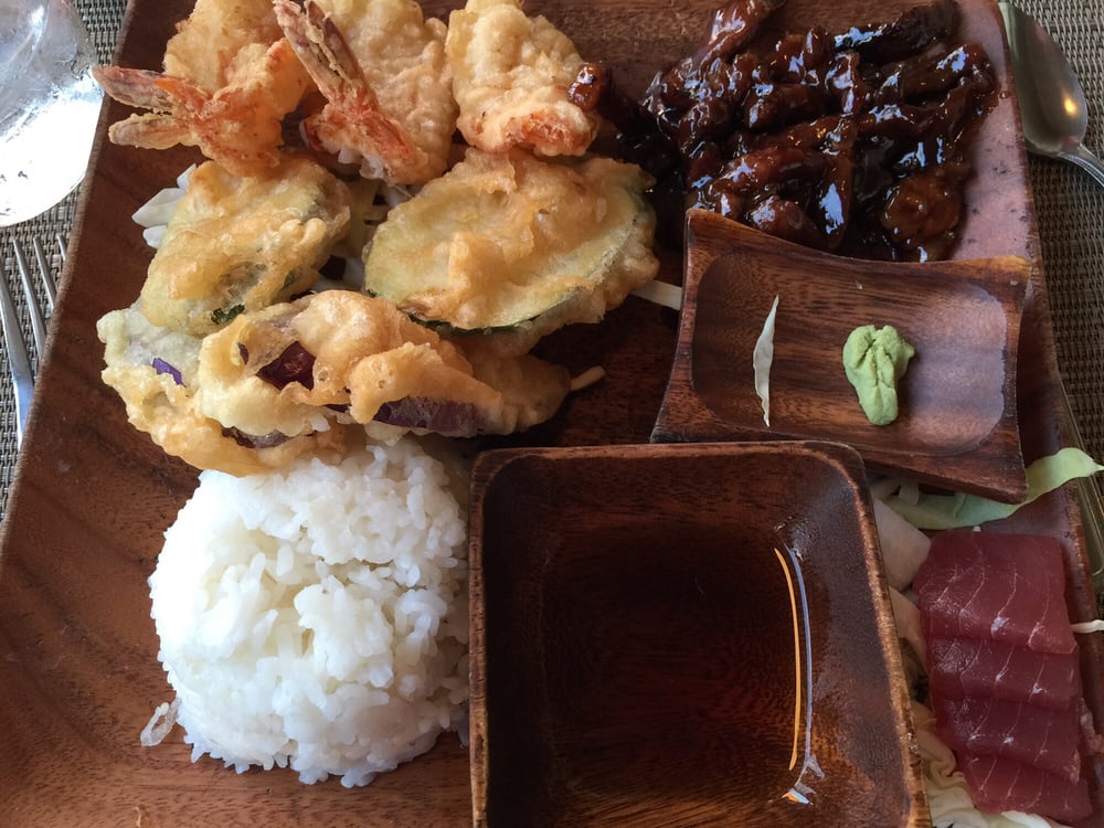 Tempura and Teri beef Yelp