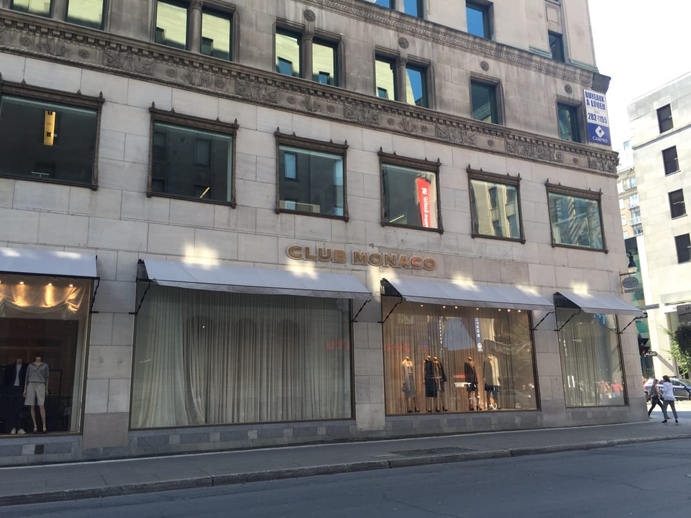 Club Monaco St. Catherine Street