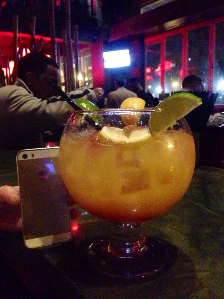 Fishbowl Drink Phone Is There For Perspective Yelp Photo Of Ra Sushi Bar Restaurant Atlanta Ga United States Fishbowl Drink