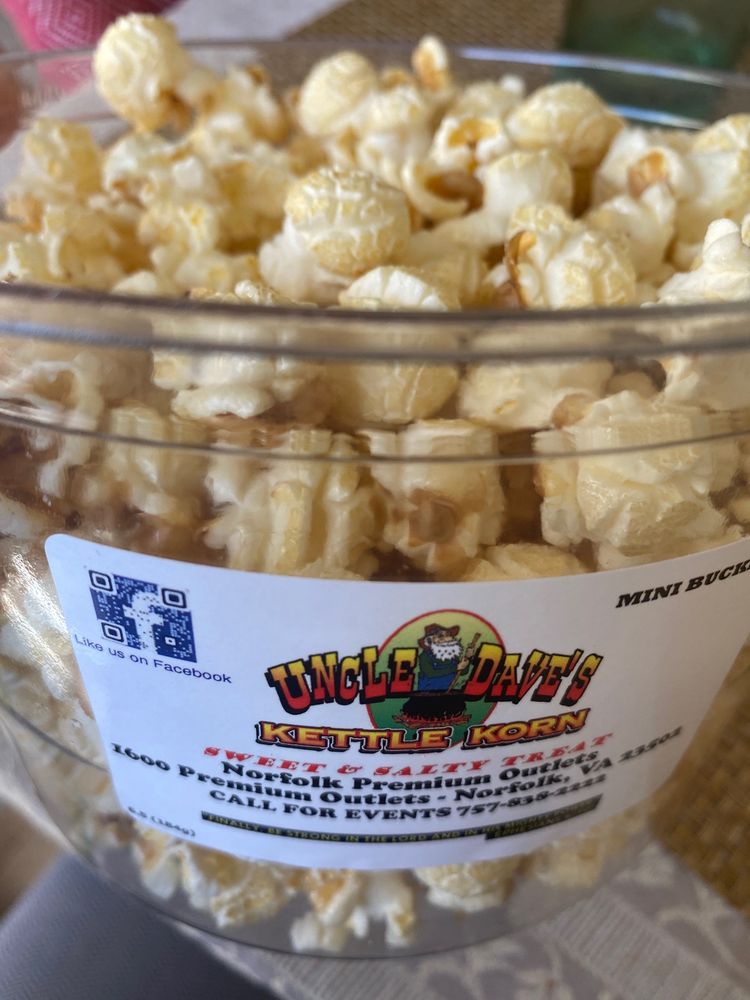 Uncle Dave’s Kettle Korn Virginia Beach