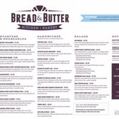 Bread And Butter Kitchen And Bakery Menu Tulsa Bread And Butter Kitchen And Bakery Menu Tulsa