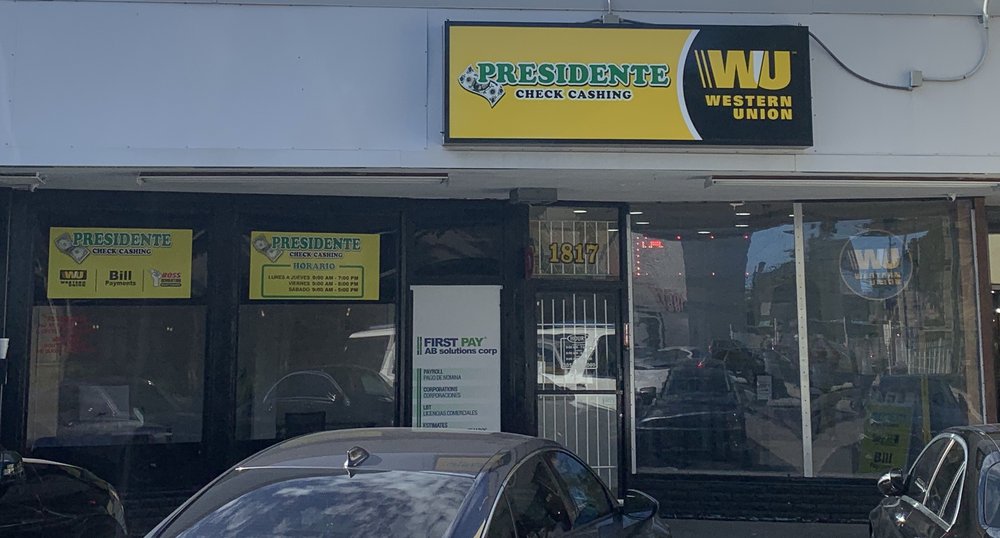 Presidente Check Cashing Corp