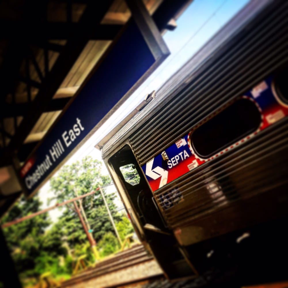 Septa Chestnut Hill East Station Public Transportation 58 Newton St
