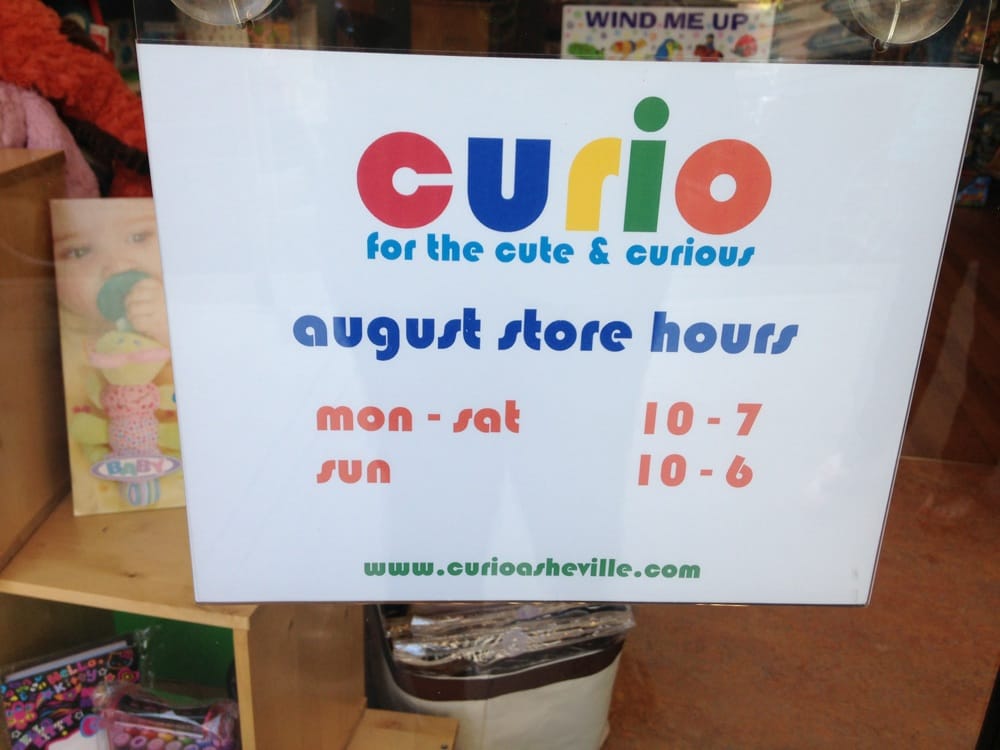 Curio Toy Stores 2 Battery Park Ave, Asheville, NC Phone Number