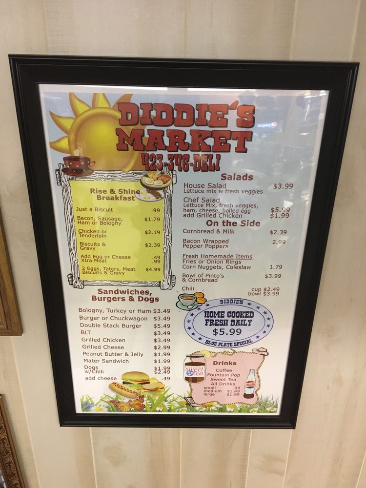 Diddie’s Market Convenience Stores 3120 Knoxville Hwy, Wartburg, TN