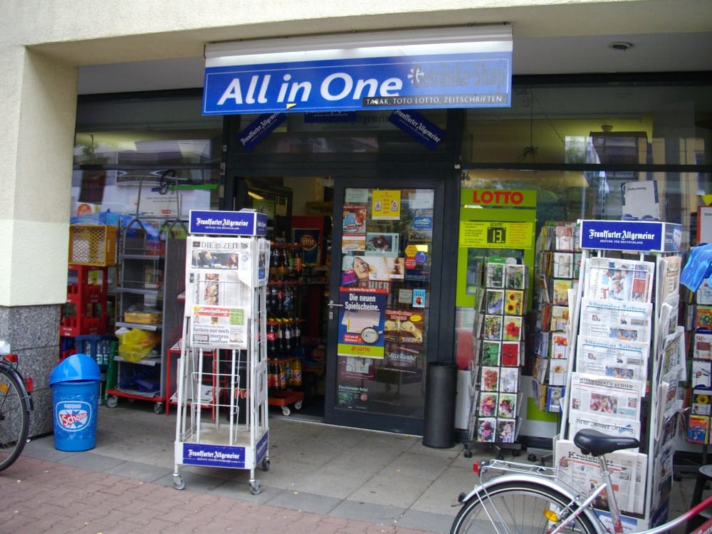 All in one shop - Kiosk - Voltastr. 78 - 80, Bockenheim, Frankfurt ...