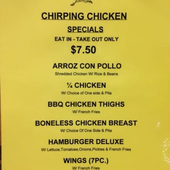 Chirping Chicken Hell S Kitchen Menu Chirping Chicken Hell S Kitchen Menu