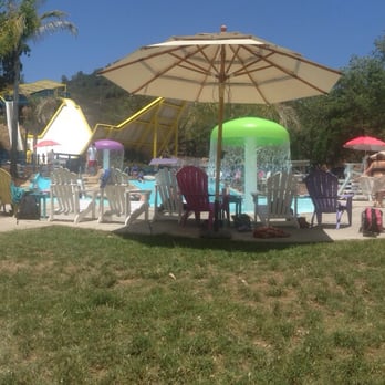 mustang water slides