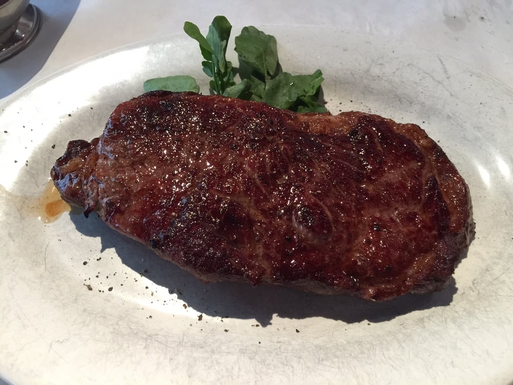 12 oz NY strip steak - Yelp