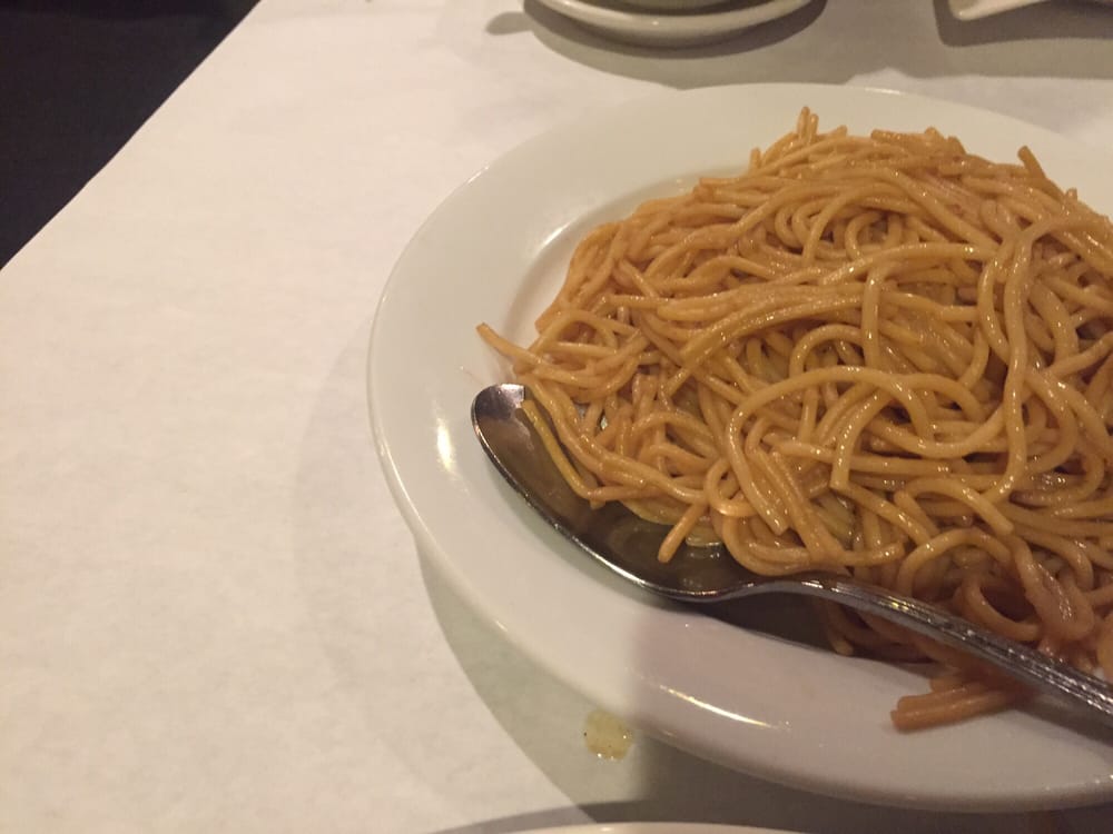 Side Of Plain Lo Mein Noodles Very Good And Garlicky Yelp Photo Of Windchimes Chinese Restaurant Dublin Oh United States Side Plain