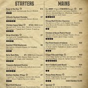 Photo of Molloys Bar & Grill - Dublin, Republic of Ireland. Our a la carte menu 
Available every Thursday Friday and Saturday
5pm to 10pm